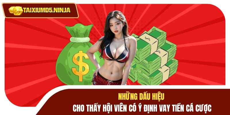 Vay Tiền Chơi Tài Xỉu MD5 Lợi Hay Hại? Hướng Xử Lý Đúng 3 Những dấu hiệu cho thấy hội viên có ý định vay tiền cá cược