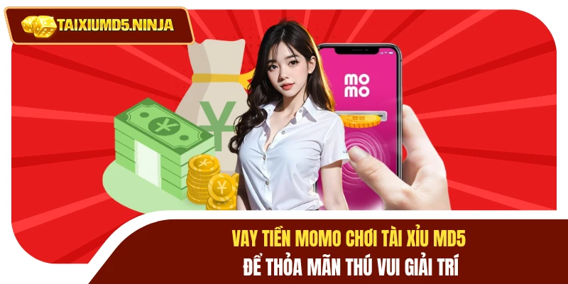 Vay tiền Momo chơi Tài Xỉu MD5 để thỏa mãn thú vui giải trí